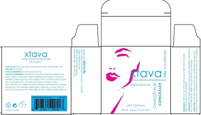 Image of carton - camouflage concealer warm mocha carton